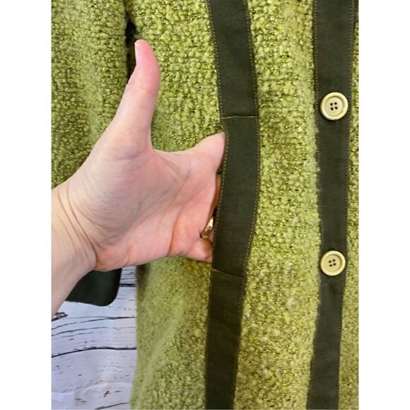 Christine Phillipe Limage Long Button Front Jacket in Size Small - Picture 3 of 9